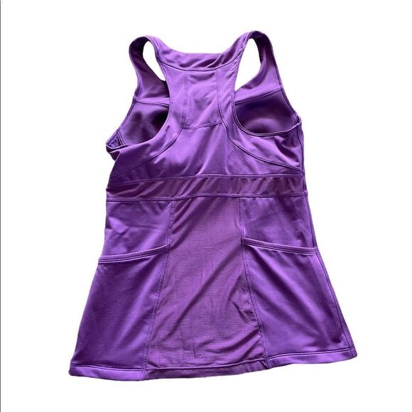 ATHLETA PR Racerback Tank Top Purple Size Medium - Picture 7 of 9